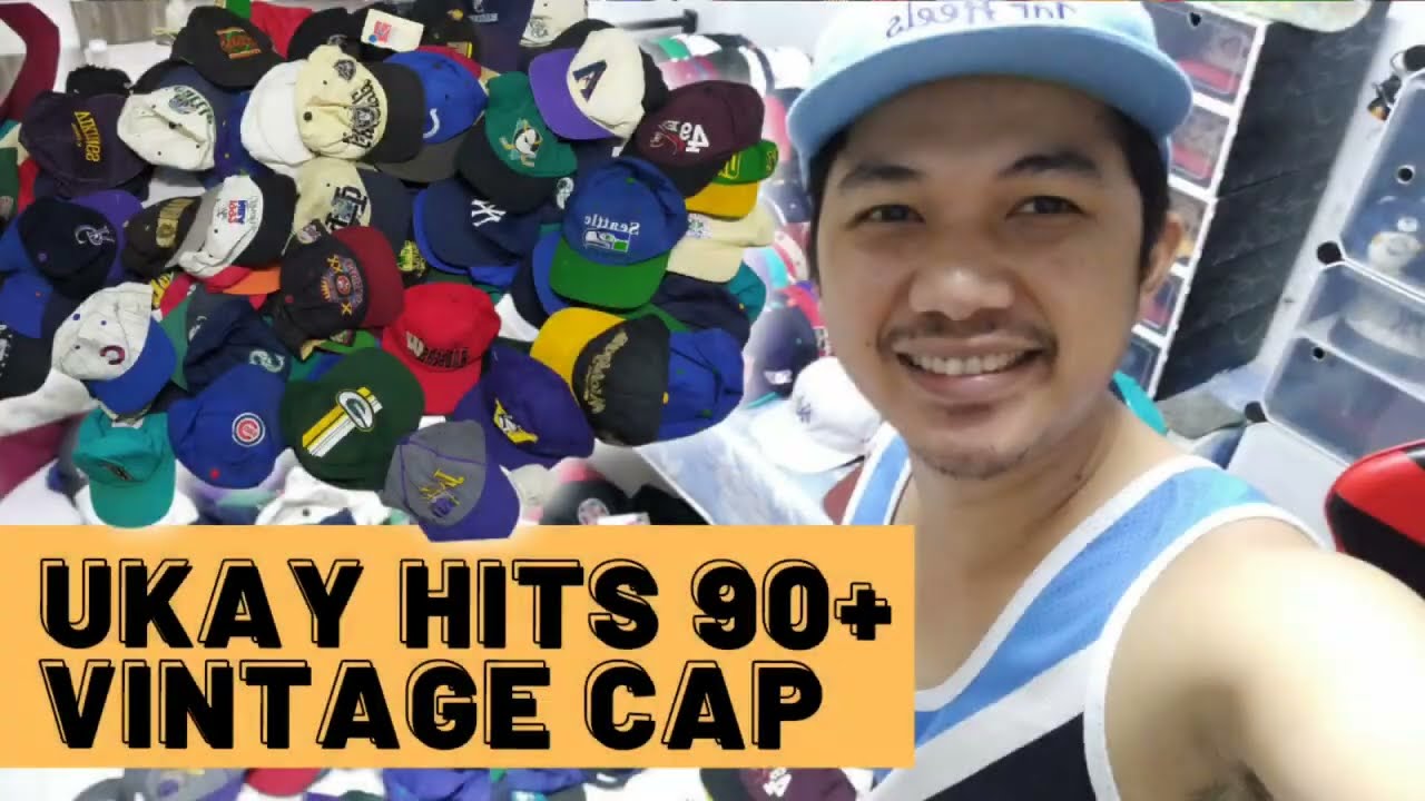 Vintage cap Ukay/Thrift shop hits Jackpot, Sobrang daming Vintage cap