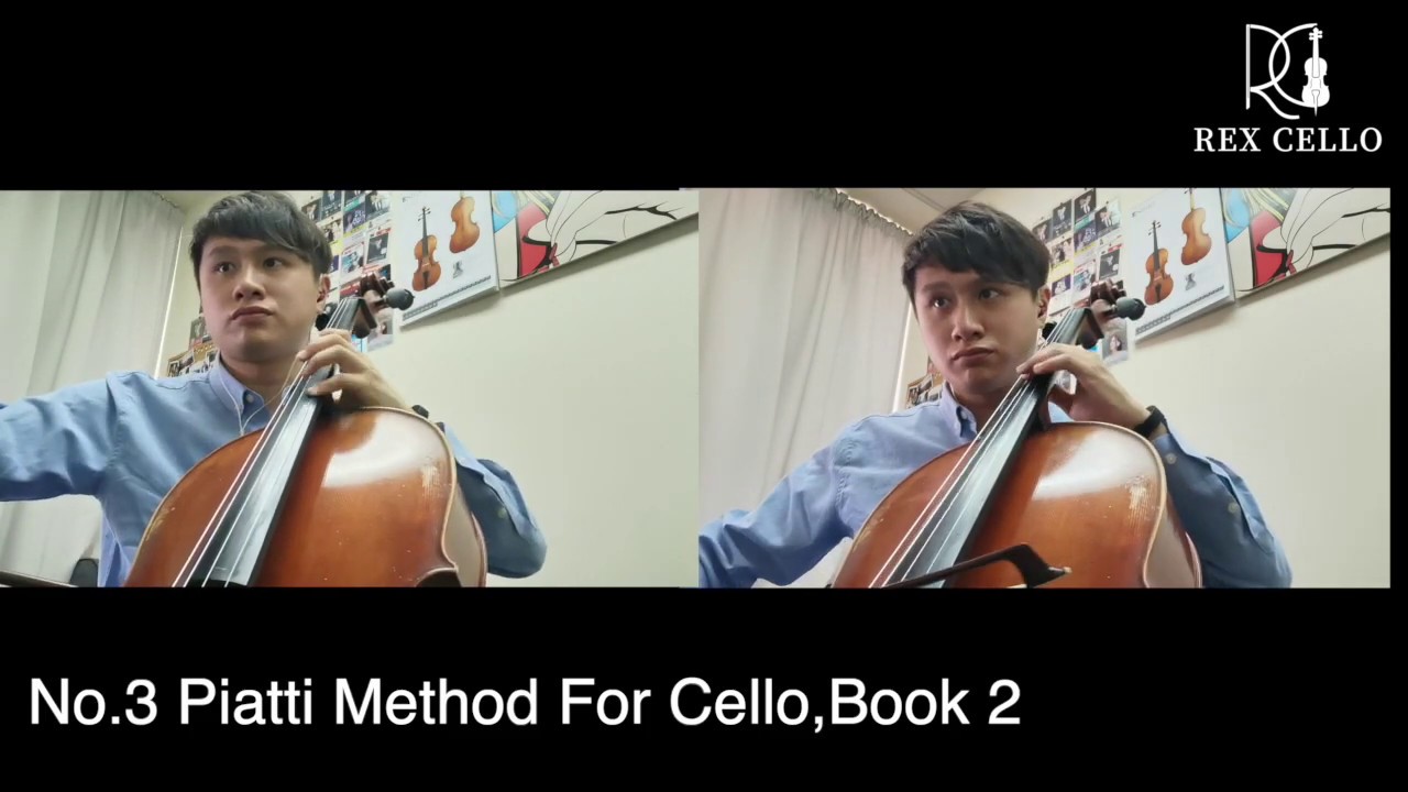 No.3, Piatti method for cello,Book 2 ,Duet