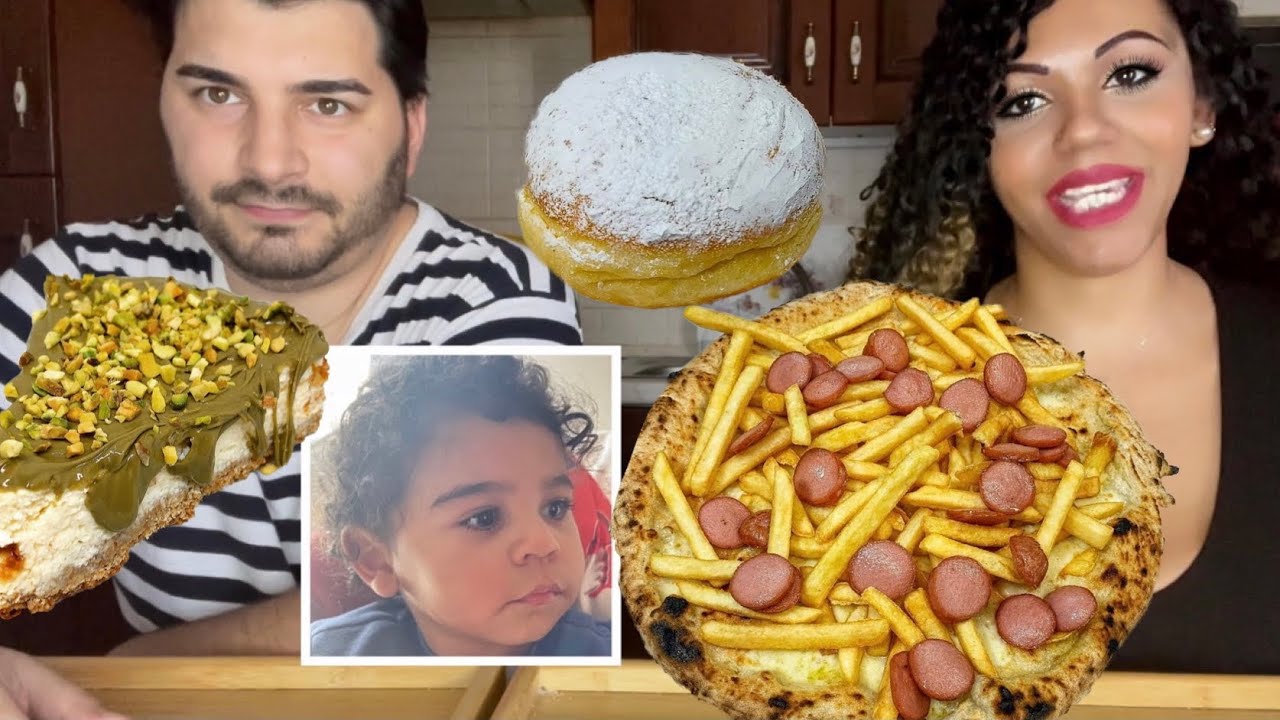 IL NOSTRO BIMBO DECIDE COSA MANGIAMO PER 24 ORE CHALLENGE 🍼🍕🍰