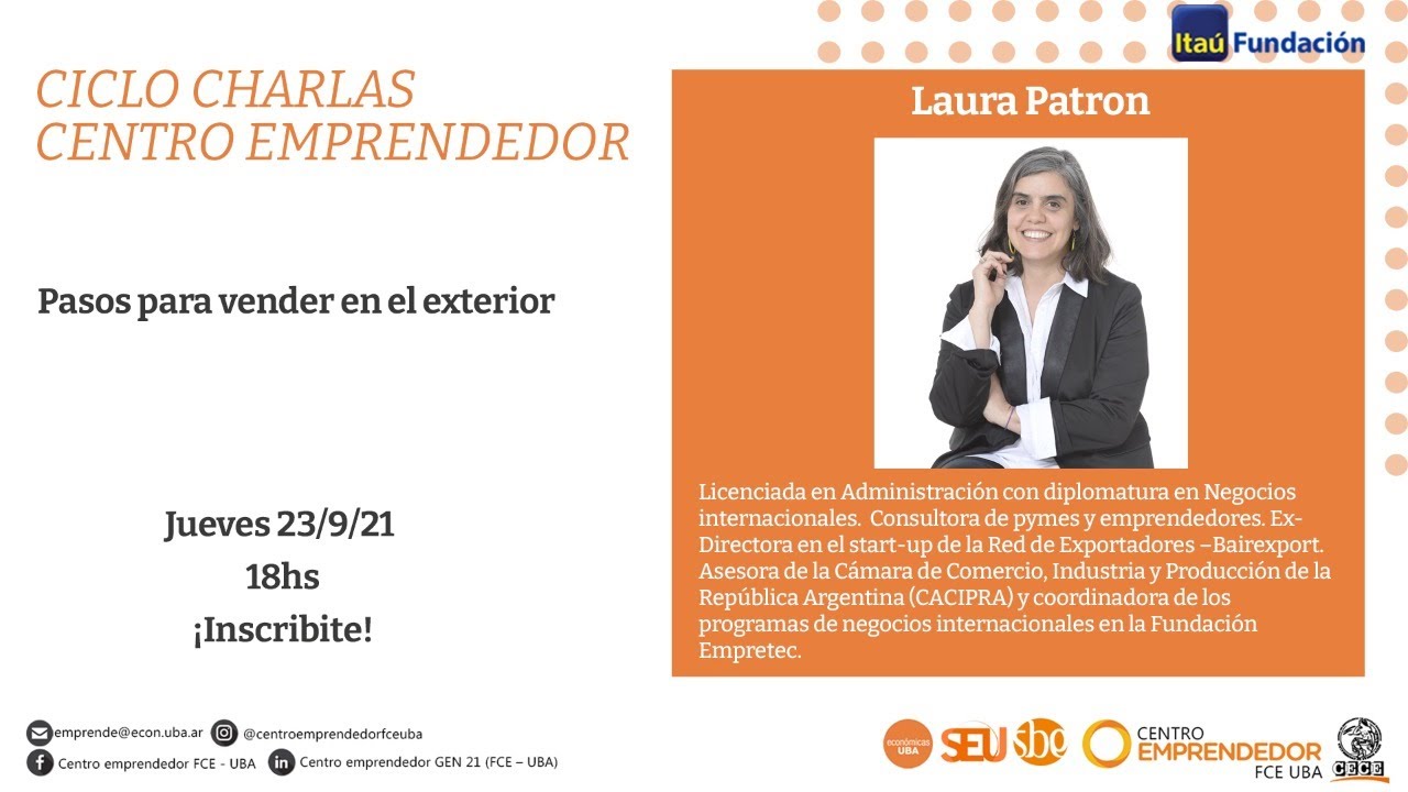 Pasos para vender en el exterior