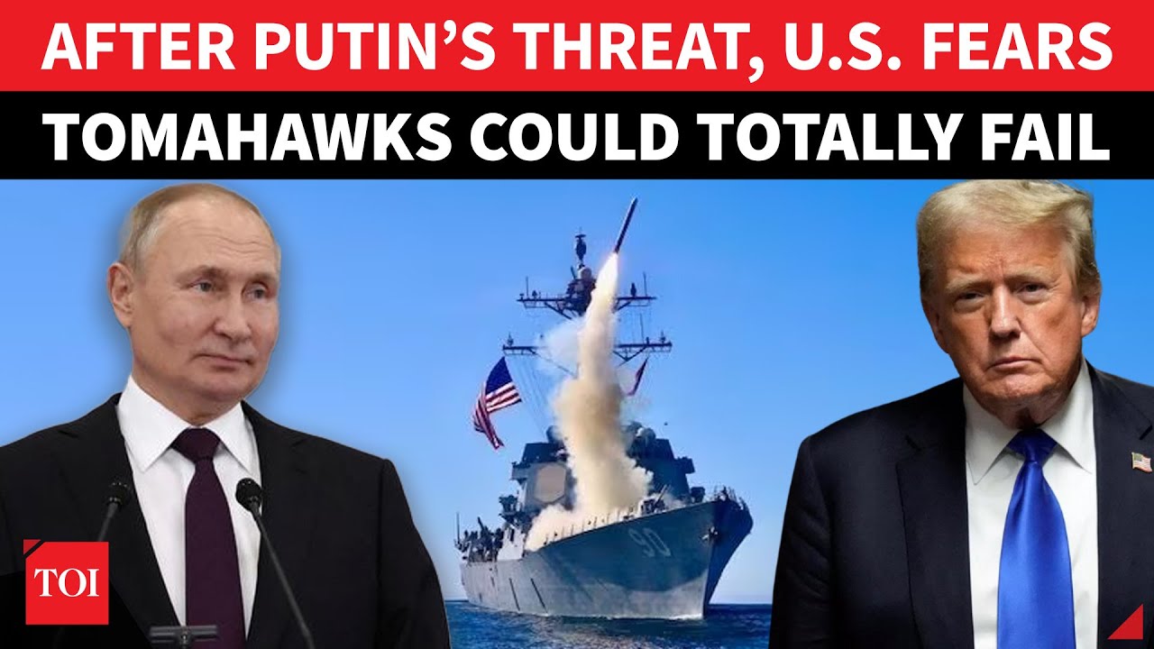 ‘Could Fail’: US SPOOKED After Putin’s Deadly Tomahawks Dare; Trump Fears Russian Aerial Attacks?