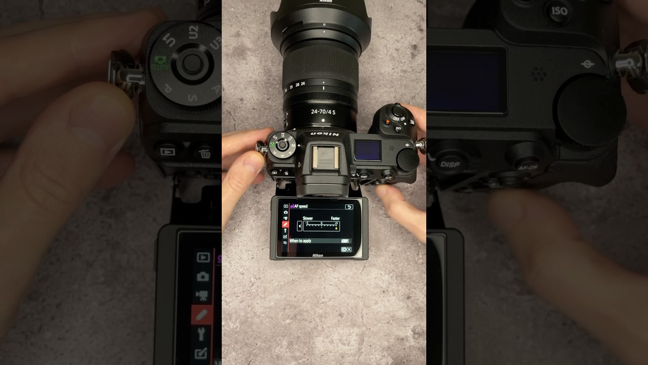 How to make Nikon Z6 II autofocus faster? #nikon #nikonz #nikonz6ii