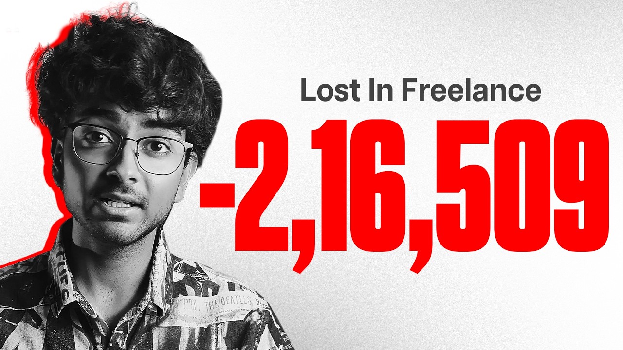 How I Lost 2 Lakhs in My Freelance Career