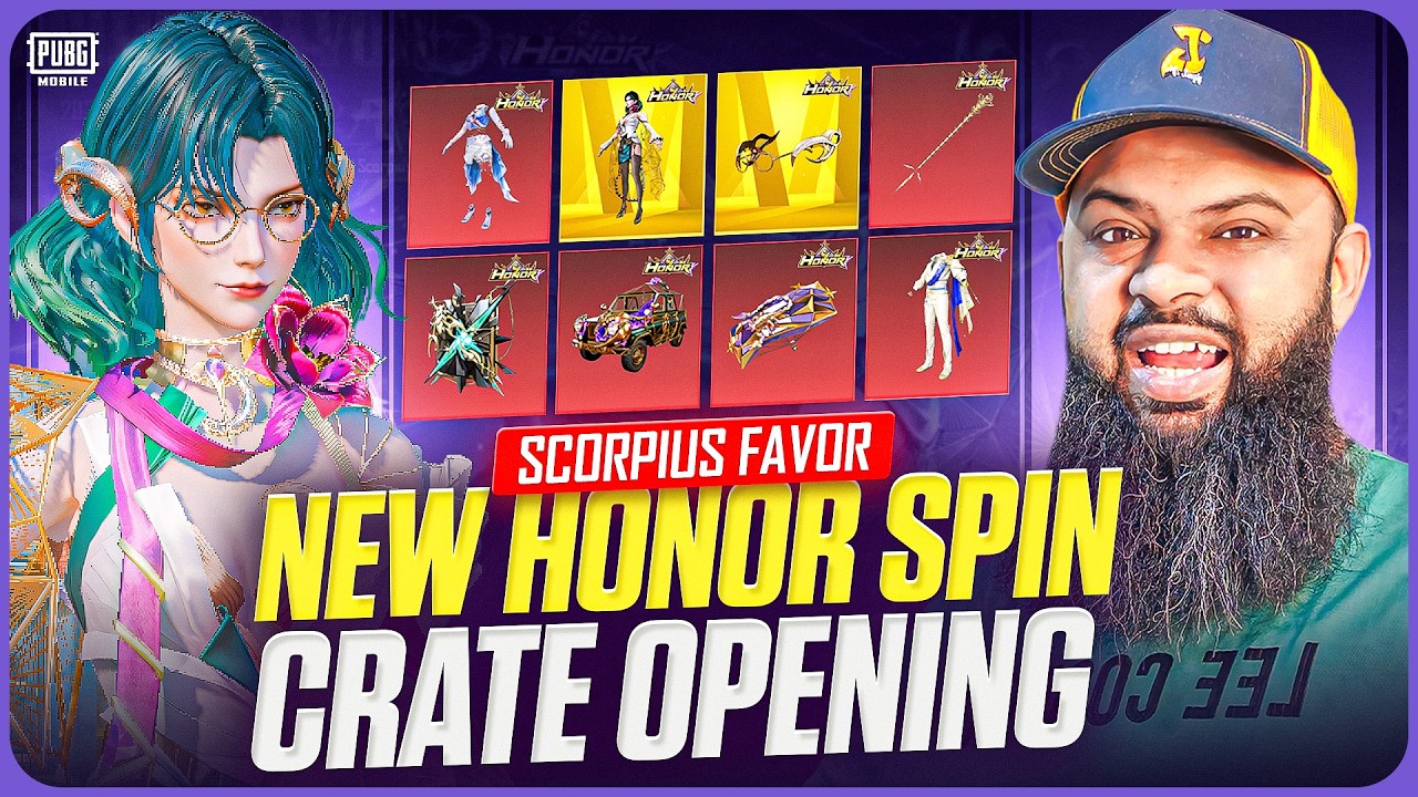54,000UC 🔥 Ultimate Honor Series Umbral Scorpius Set & UZI Maxout 🦂 PUBG Mobile Lucky Spin