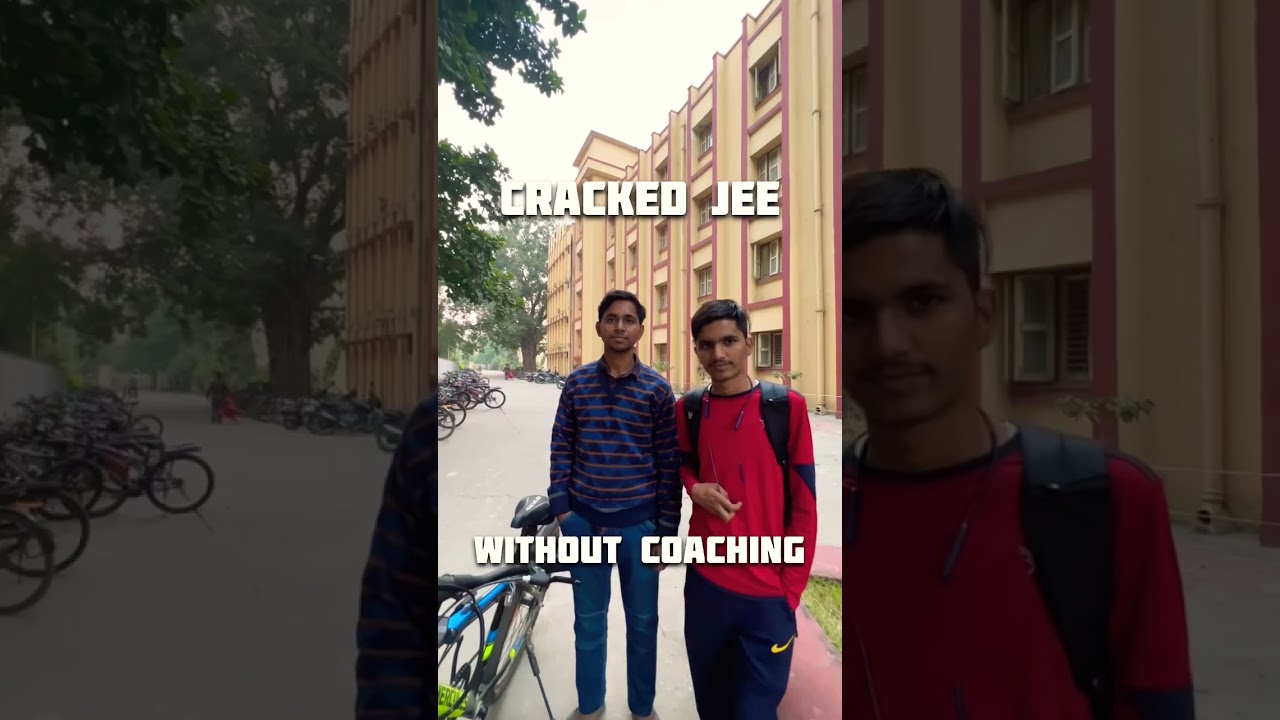 HINDI medium se JEE wo bhi without COACHING #iitbombay #iit #jee2023 #rushikale #motivation #iitbhu
