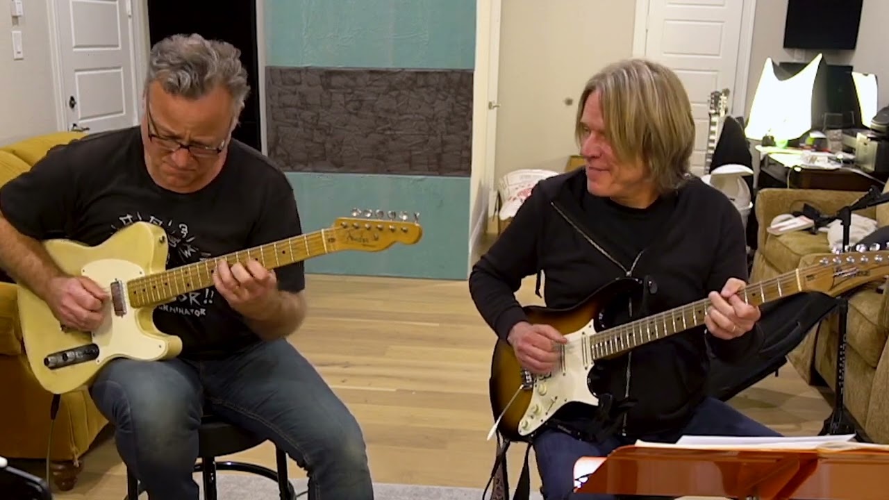 Andy Timmons and Noel Johnston cover Recordame