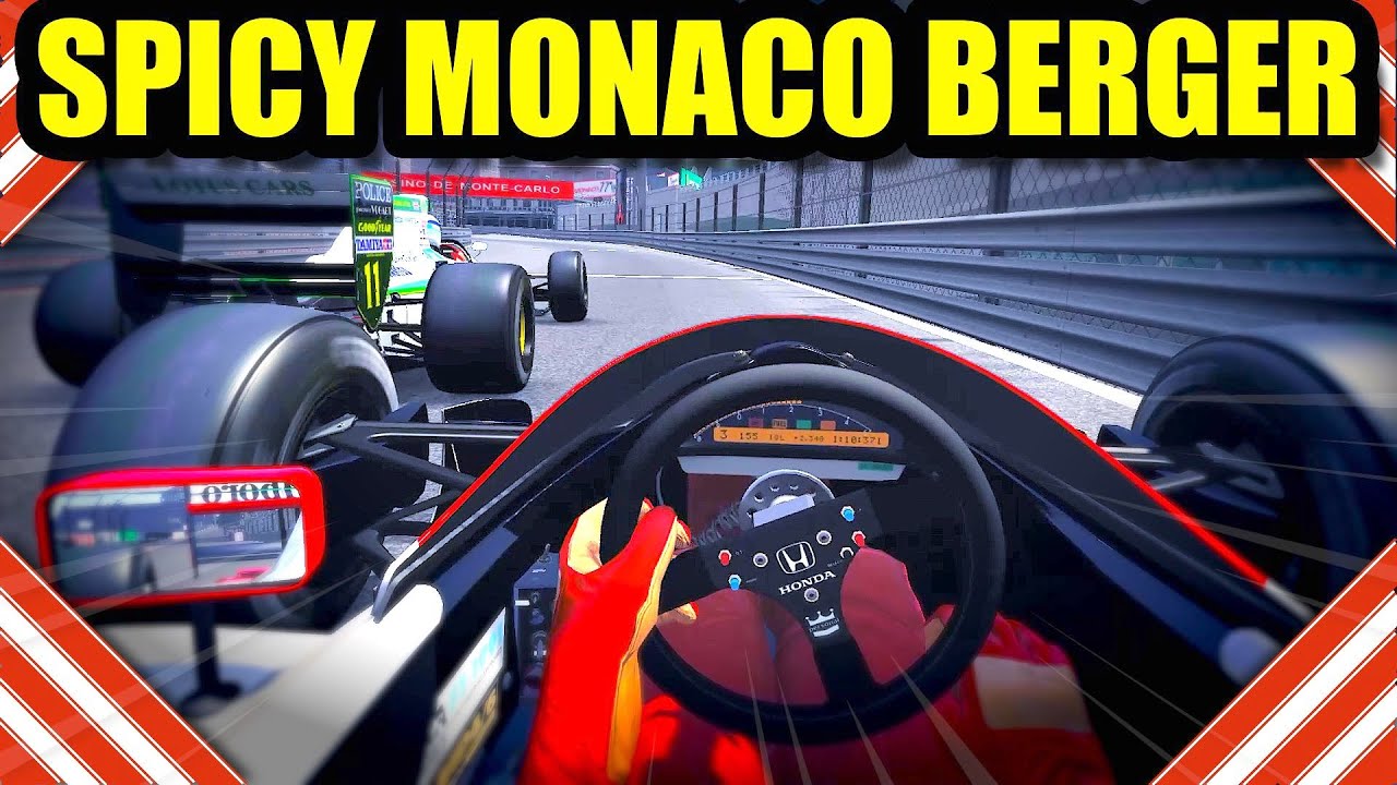 McLaren Honda MP4/6 - Monaco - Assetto Corsa VR - GregzVR