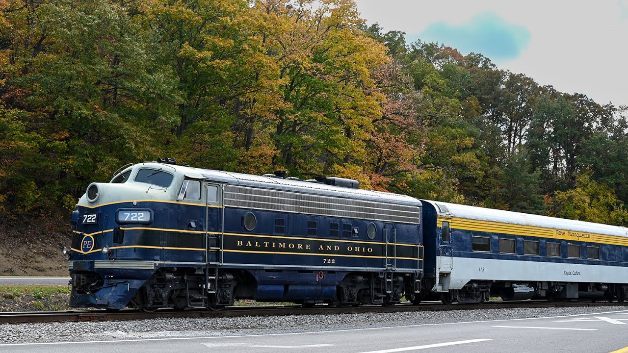 F Units on the Potomac Eagle, Romney, West Virginia!