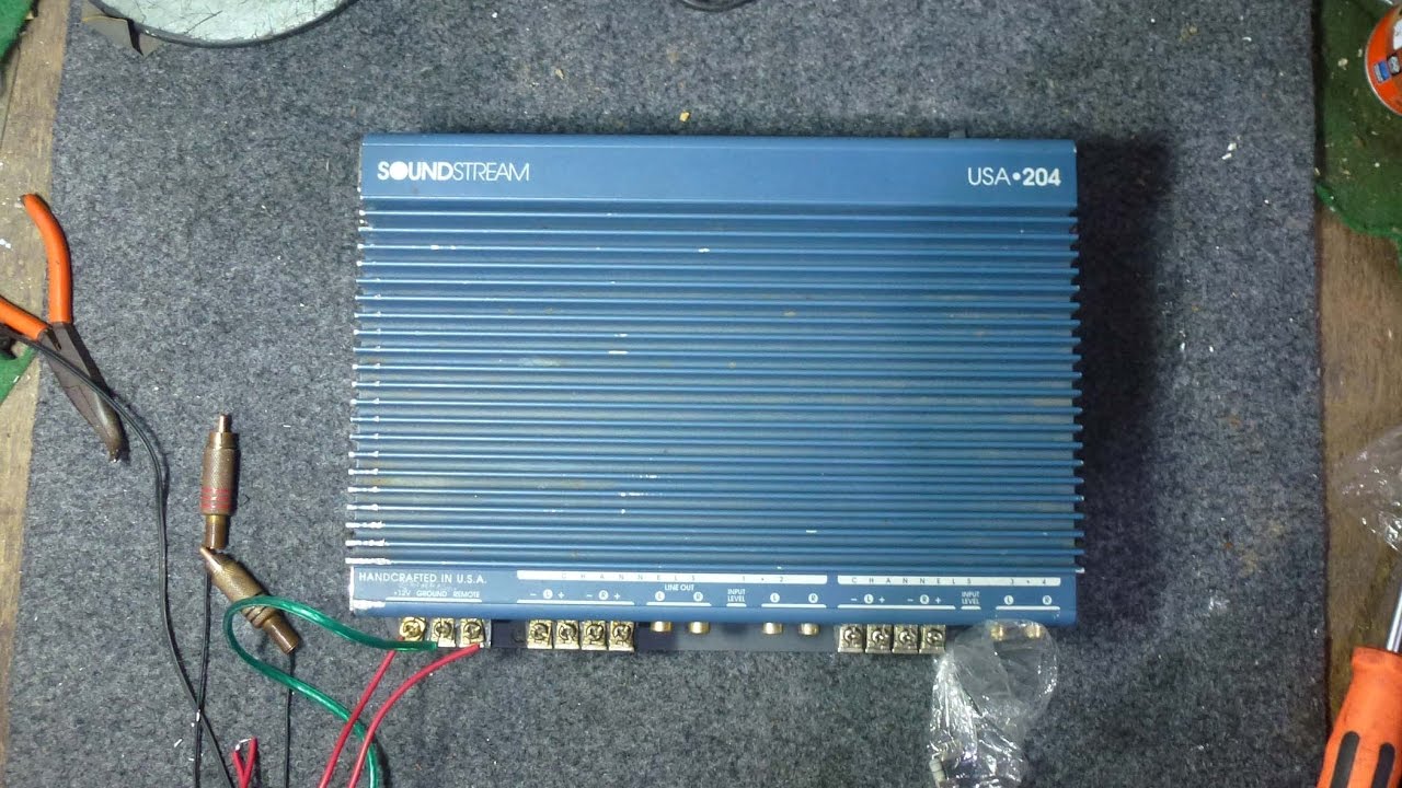 Memperbaiki Power Mobil Soundstream Rusak Satu Chanel Mati