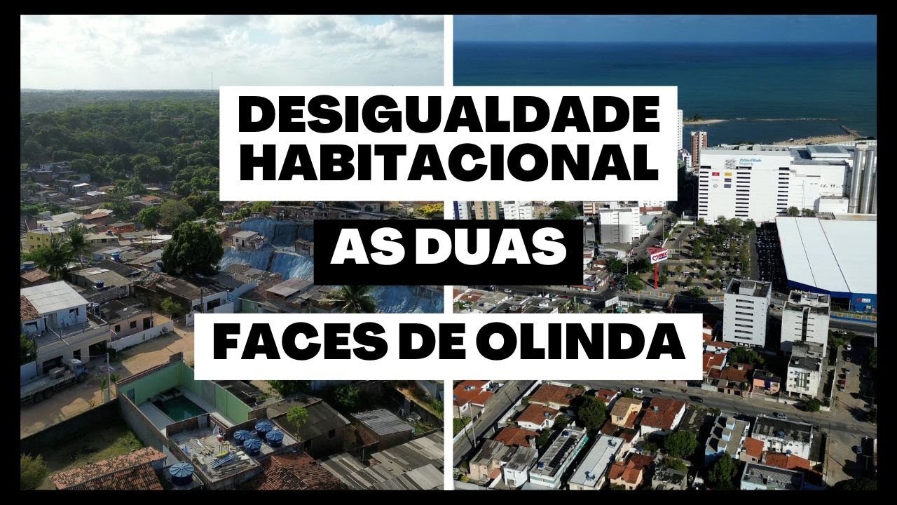 Olinda, Pernambuco, e as duas faces vistas do alto