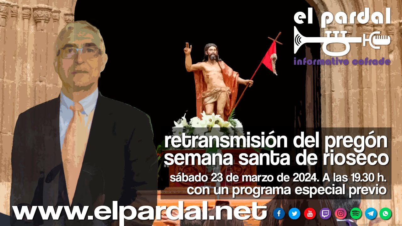 En Directo: Pregón de la Semana Santa de Medina de Rioseco 2024