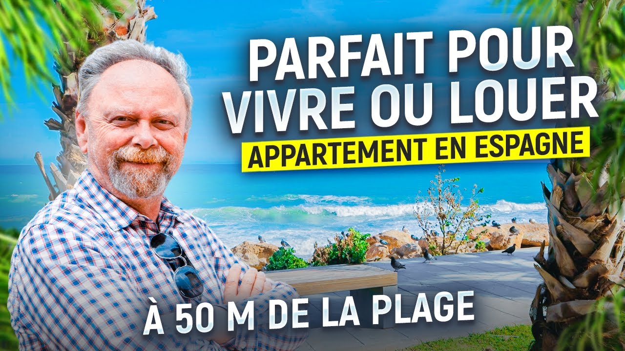 Espagne : Appartement 1 chambre à 50 m de la plage – 116 900 €
