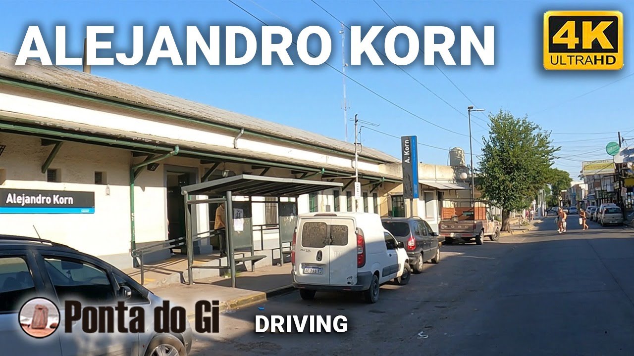 [4K] Un domingo en las tranquilas calles de ALEJANDRO KORN #driving 2023 - Buenos Aires - ARGENTINA