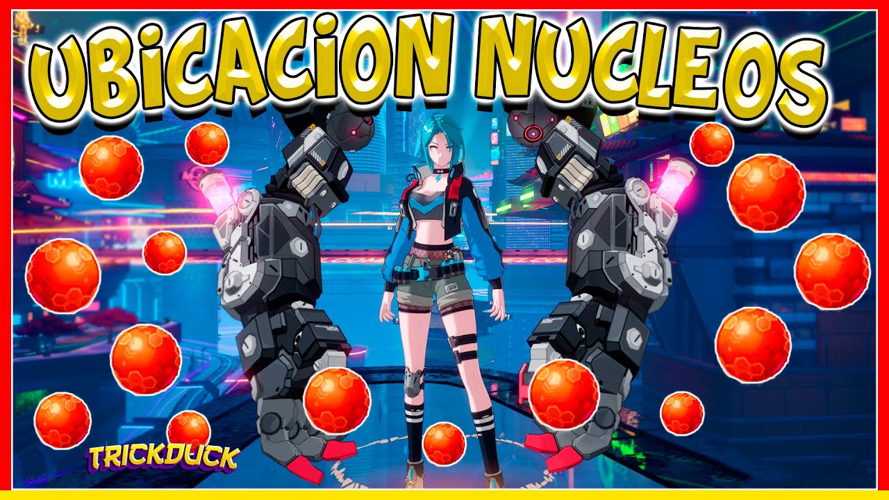 GUIA NUCLEOS ROJOS DE ESPEJIA l  TOWER OF FANTASY 2.2 l Ubicación NUCLEOS  ROJOS