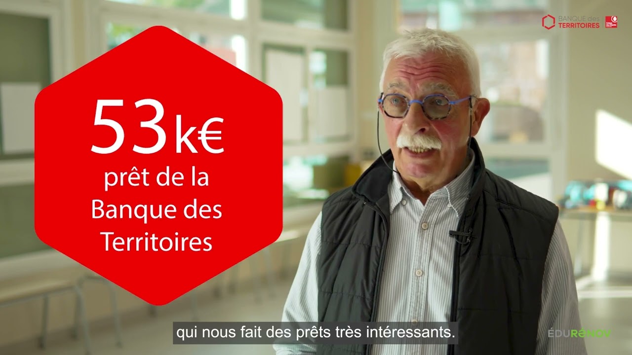Andeville - Rénovation de l’école Anatole Deravenne : un investissement sur l’avenir