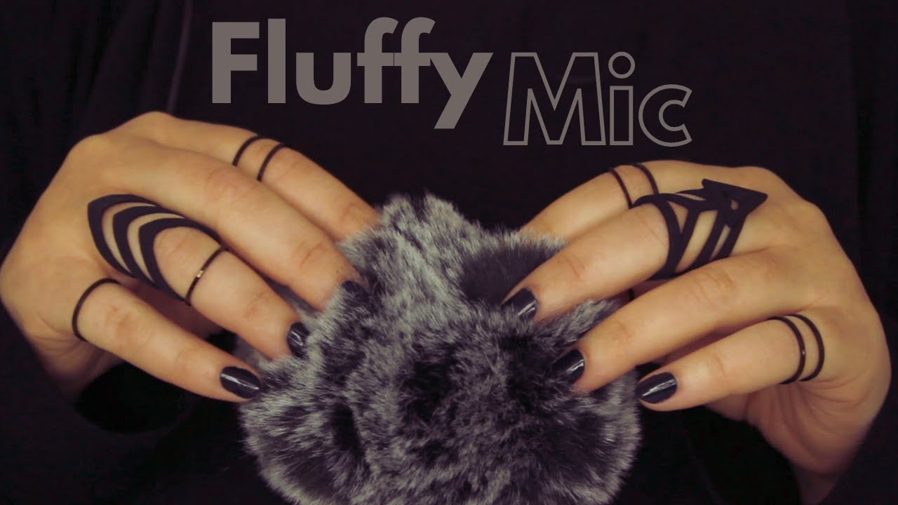 ASMR | Fluffy Mic | Brushing Touching Massaging (No Talking)