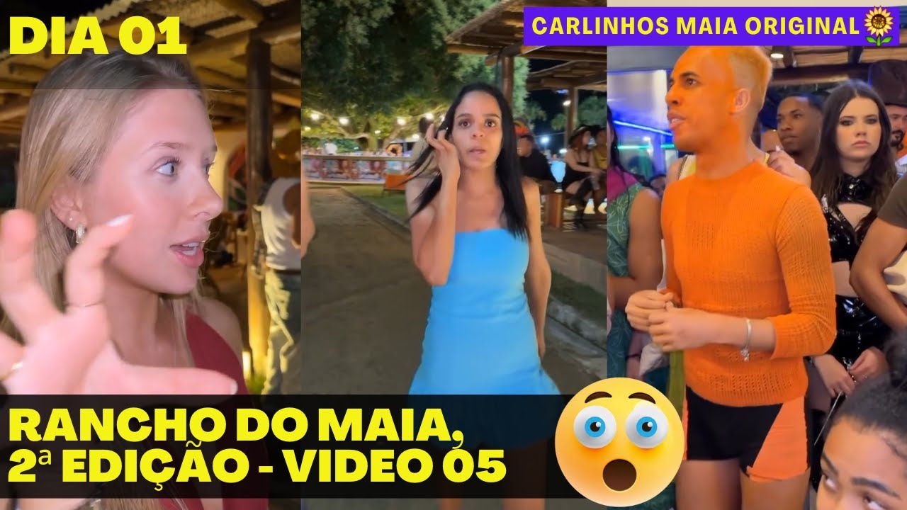 CONFUSÃO NO RANCHO | ELES NÃO PODER SAIR DO RANCHO DO MAIA 😲😲 | CARLINHOS MAIA 🌻