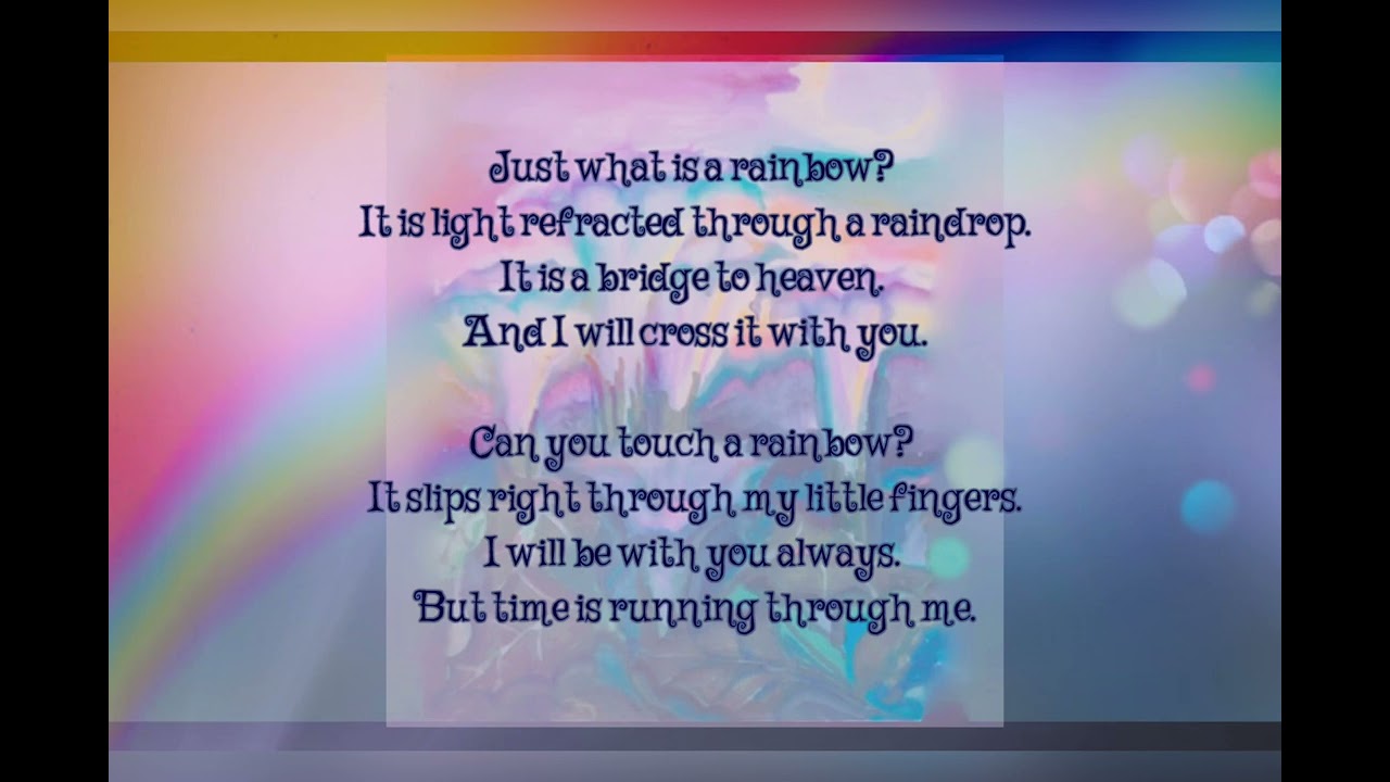 Just What is a Rainbow? - Undone