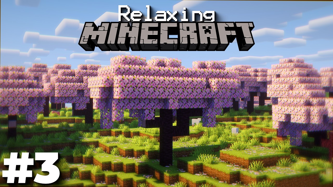 Minecraft Survival Longplay #3 (No Commentary) – Relaxing Gameplay to Fall Asleep To