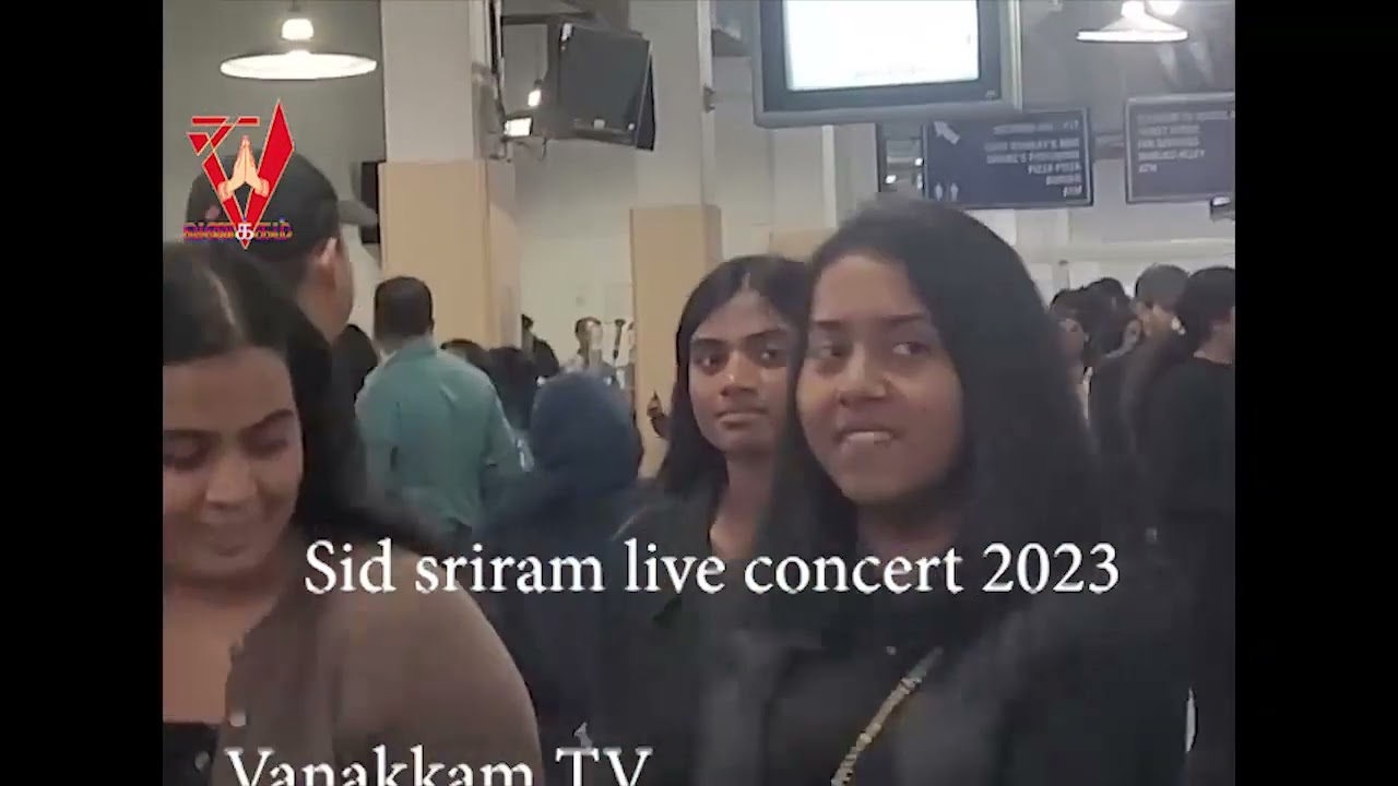 sid sriram live concert 2023 in