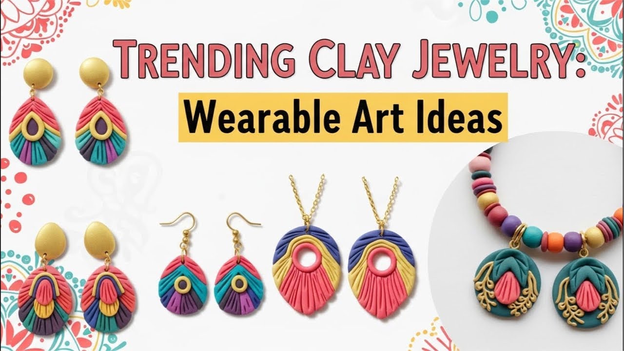 Trending Clay Jewelry: Wearable Art Ideas 2025 ✨
