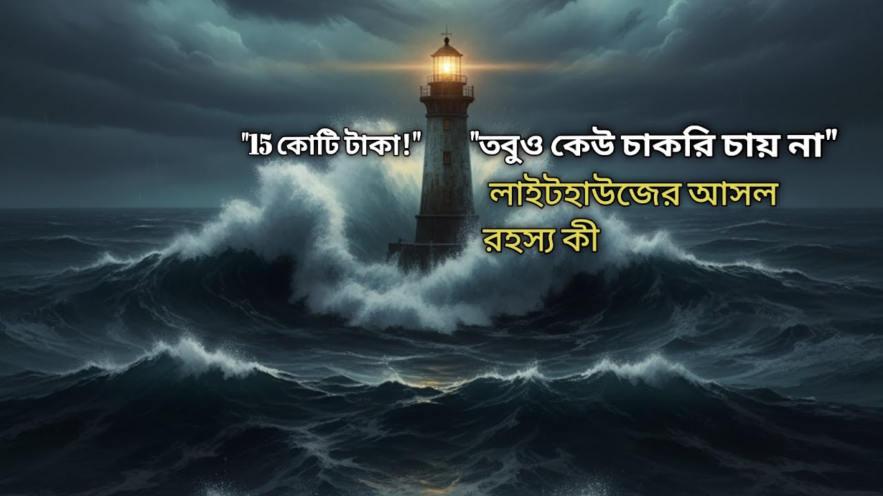 ১৫ কোটির চাকরি, যা কেউ করতে চায় না! - লাইটহাউসের আসল রহস্য কী?