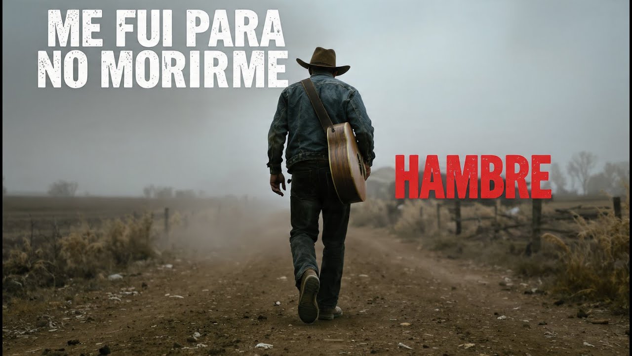 Corridos Mexicanos Tristes | Me Fui Para No Morirme de Hambre | Migración y Vida Dura