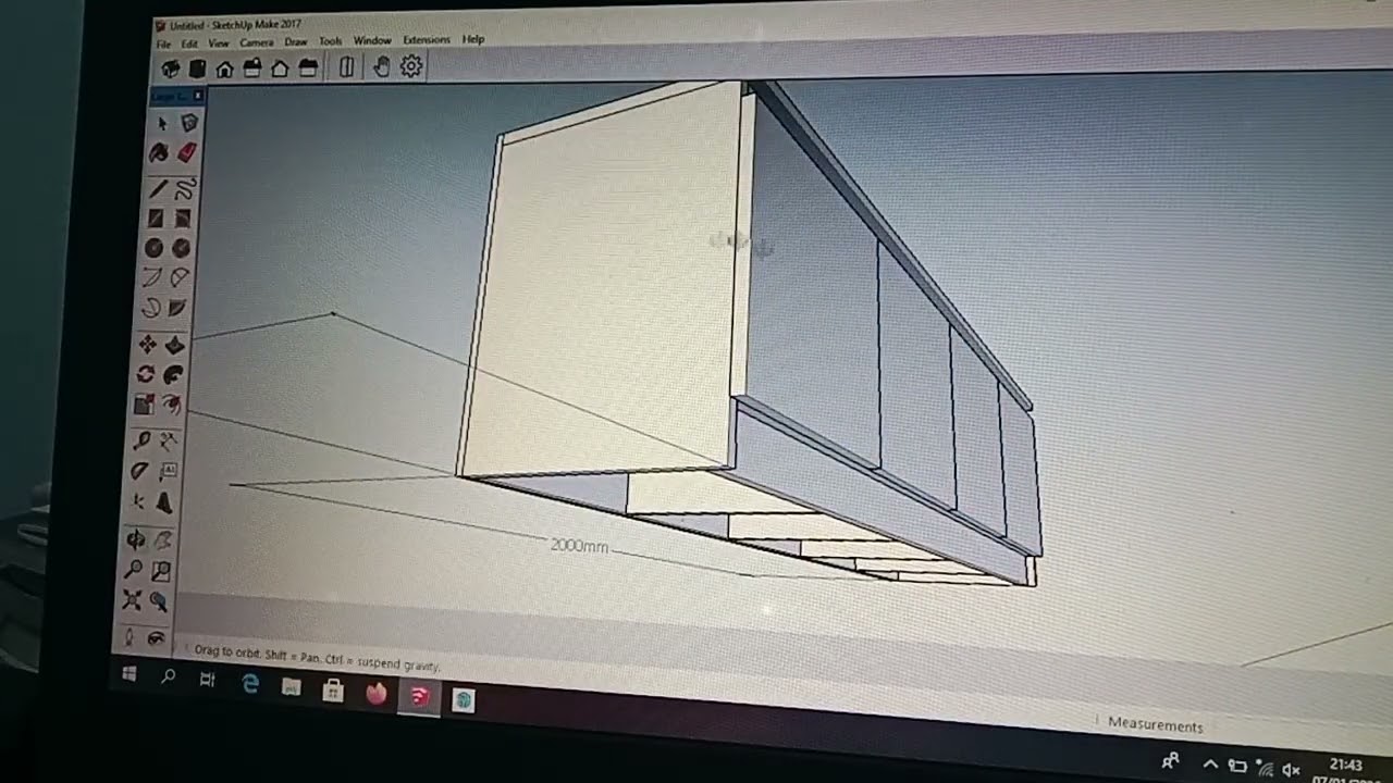 @AyoGambarSendiri #Sketchup#tutorial#furniture#backdrop#belajarsketchup 