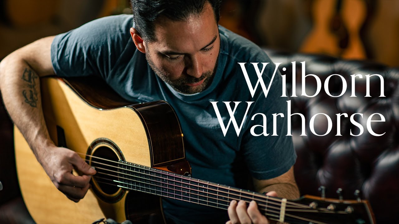 Wilborn WarHorse Cutaway, Old Growth Brazilian Rosewood | Carl Miner
