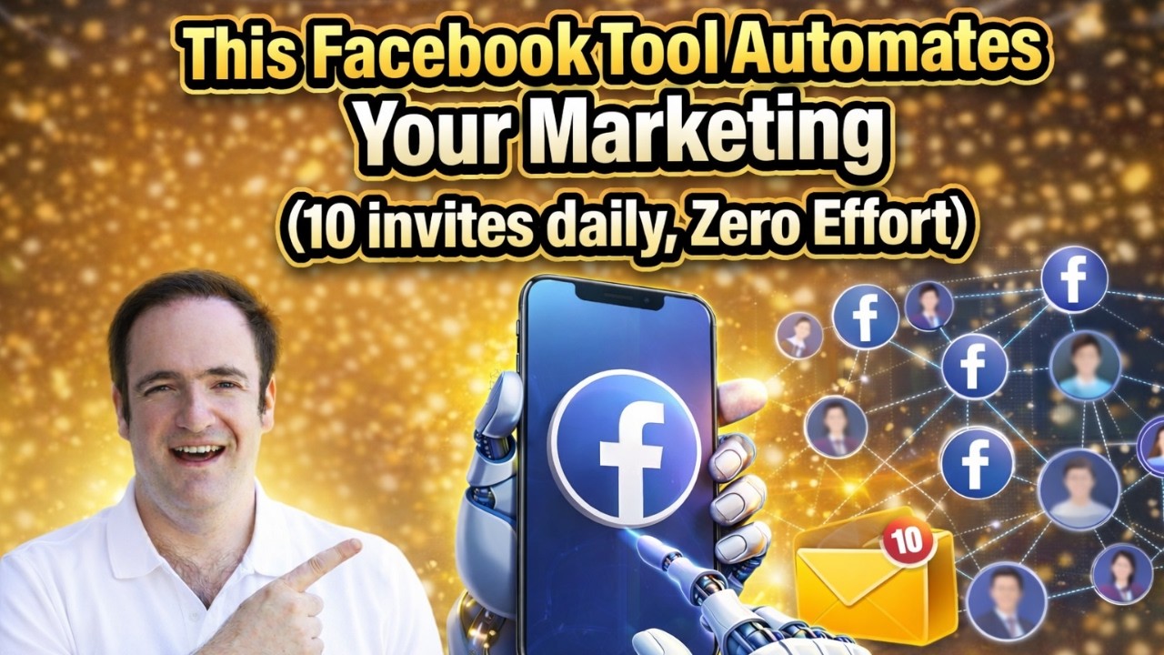 This Facebook Tool Automates Your Marketing (10 invites daily, Zero effort)