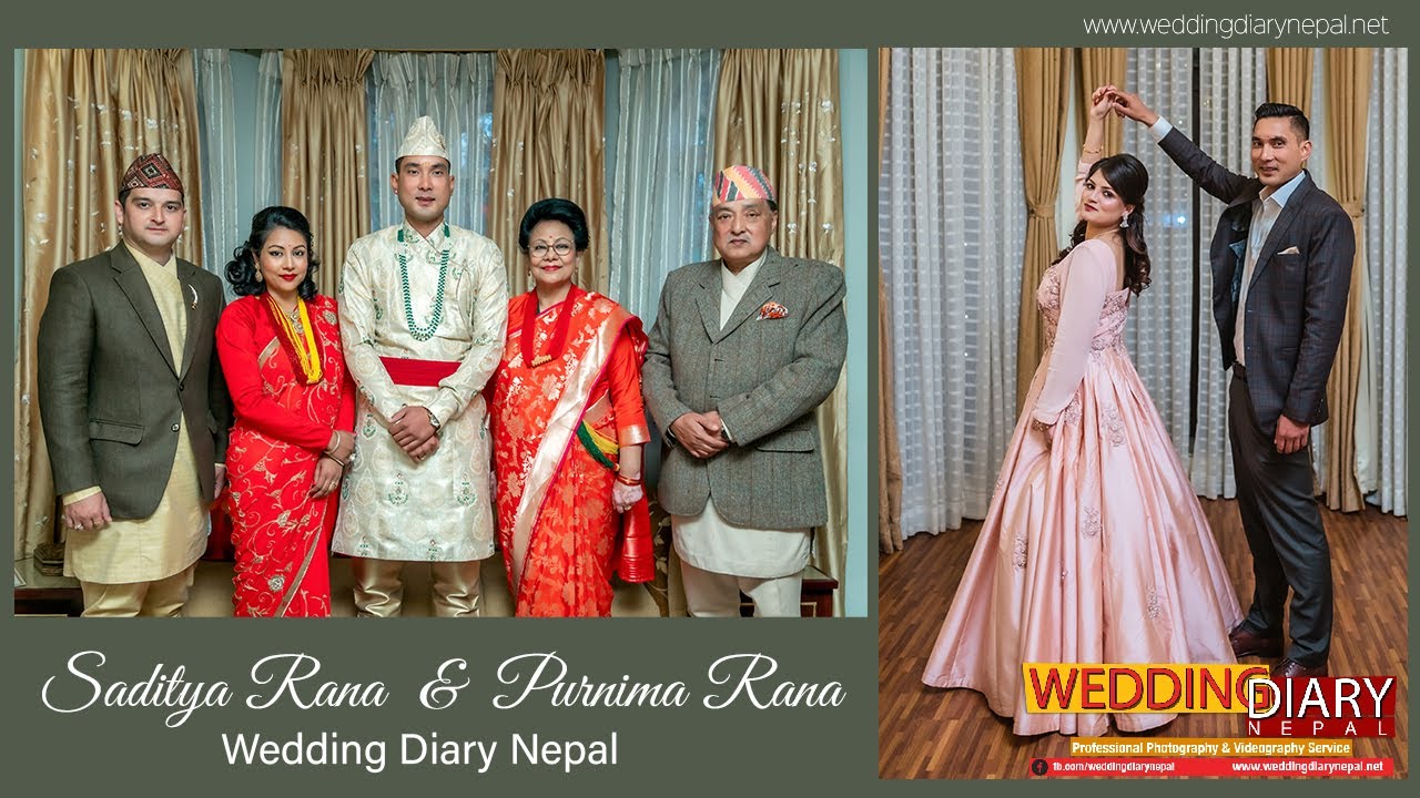 Saditya Bikram Rana and Purnima Singh Rana  I Wedding Diary Nepal   I  Highlights