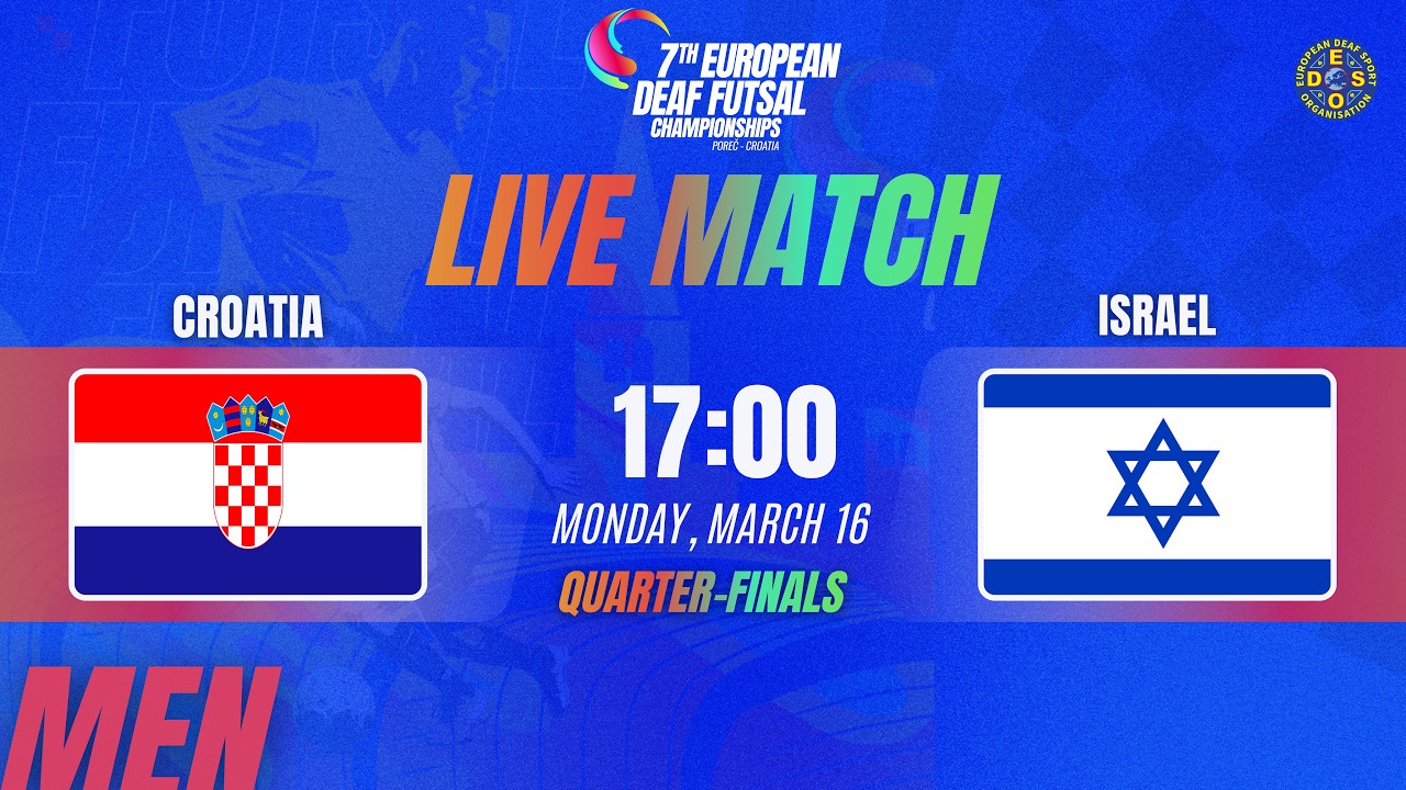 MEN | GAME 30 | GROUP Q.F, 1-8 | CROATIA vs ISRAEL