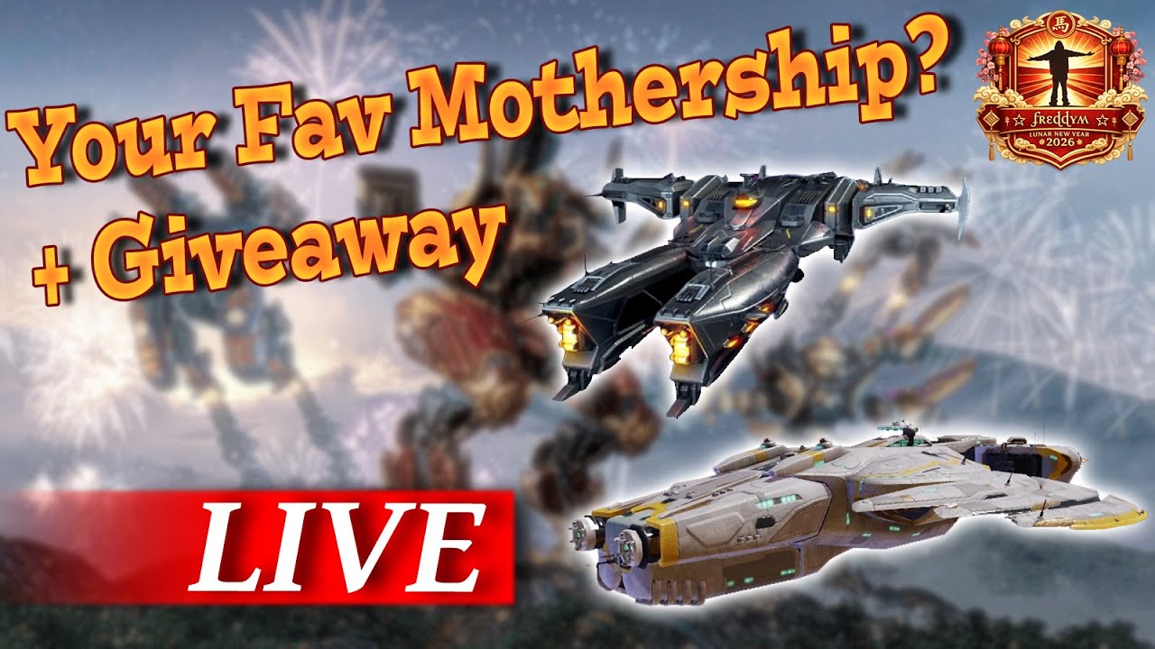 New Giveaway - Your Favorite Mothership in War Robots
