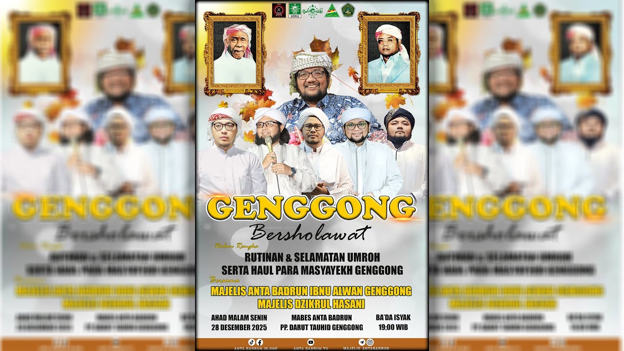 🔴Live Streaming  |  GENGGONG BERSHOLAWAT  |  BERSAMA MAJELIS ANTA BADRUN IBNU ALWAN GENGGONG