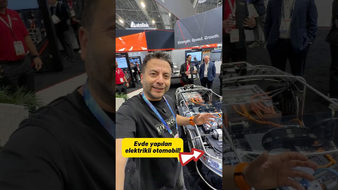 Evde yapılan elektrikli otomobil!