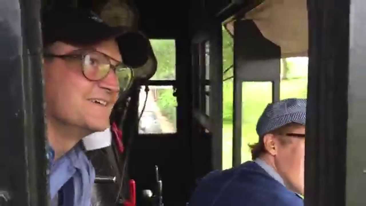 Illinois Railway Museum - Frisco 1630 Cab Ride 2