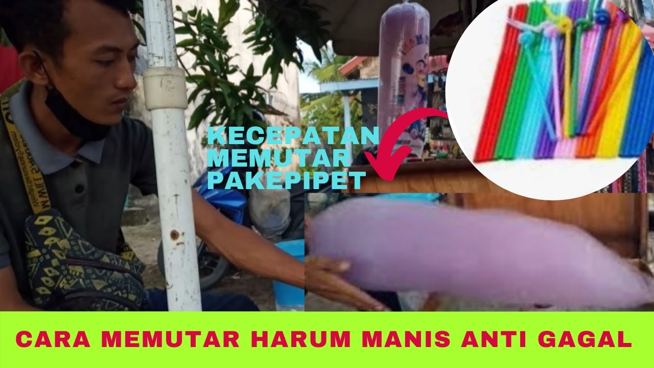 Membuat Arum Manis Mudah