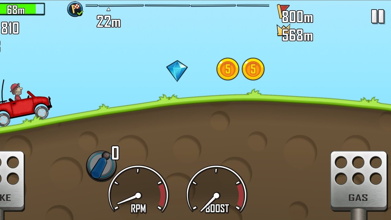 hill climb racing all vicallu game play