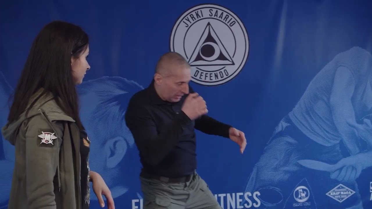 Jyrki Saario Defendo - selfdefense training not only for men.