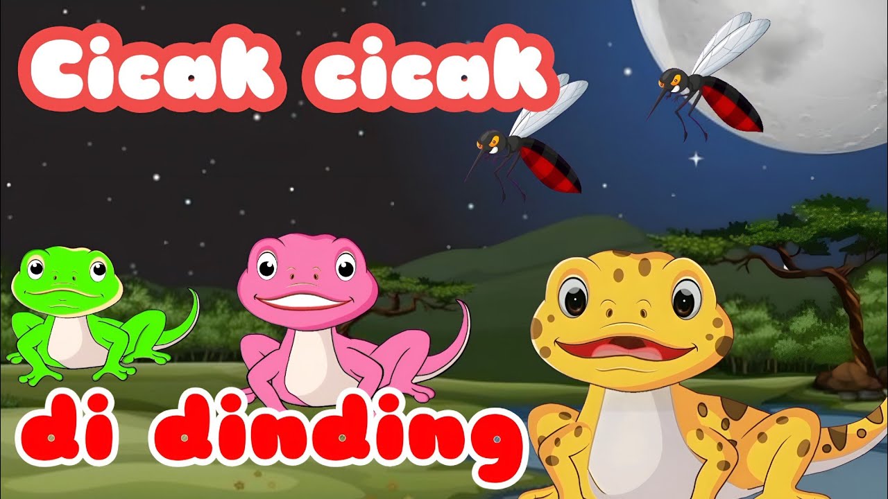 Cicak Cicak Di dinding  - Lagu Anak Anak👶 Lagu  Anak Indonesia Populer