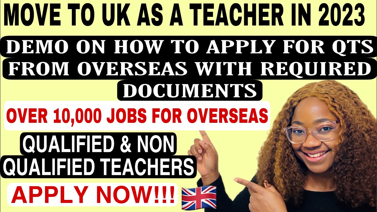 MIGRANT TO UK AS A TEACHER 2023 // OVER 10,000 JOBS FOR OVERSEAS QUALIFIED & NON QUALIFIED TEACHERS