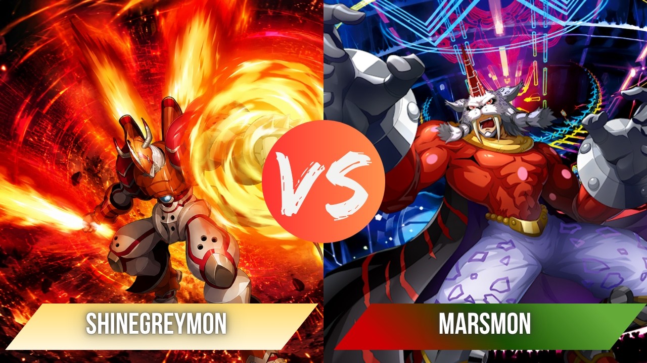 Marsmon lan&ccedil;ou hoje &mdash; Primeiro Teste: Sobrevive ao ShineGreymon?