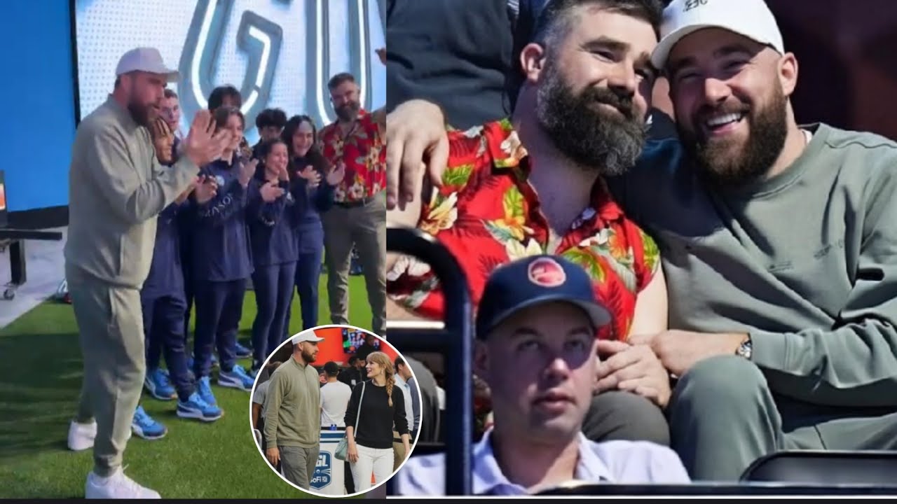 Travis Kelce Goes Wild Supporting Brother Jason Kelce at TGL Golf Tournament ⛳🔥