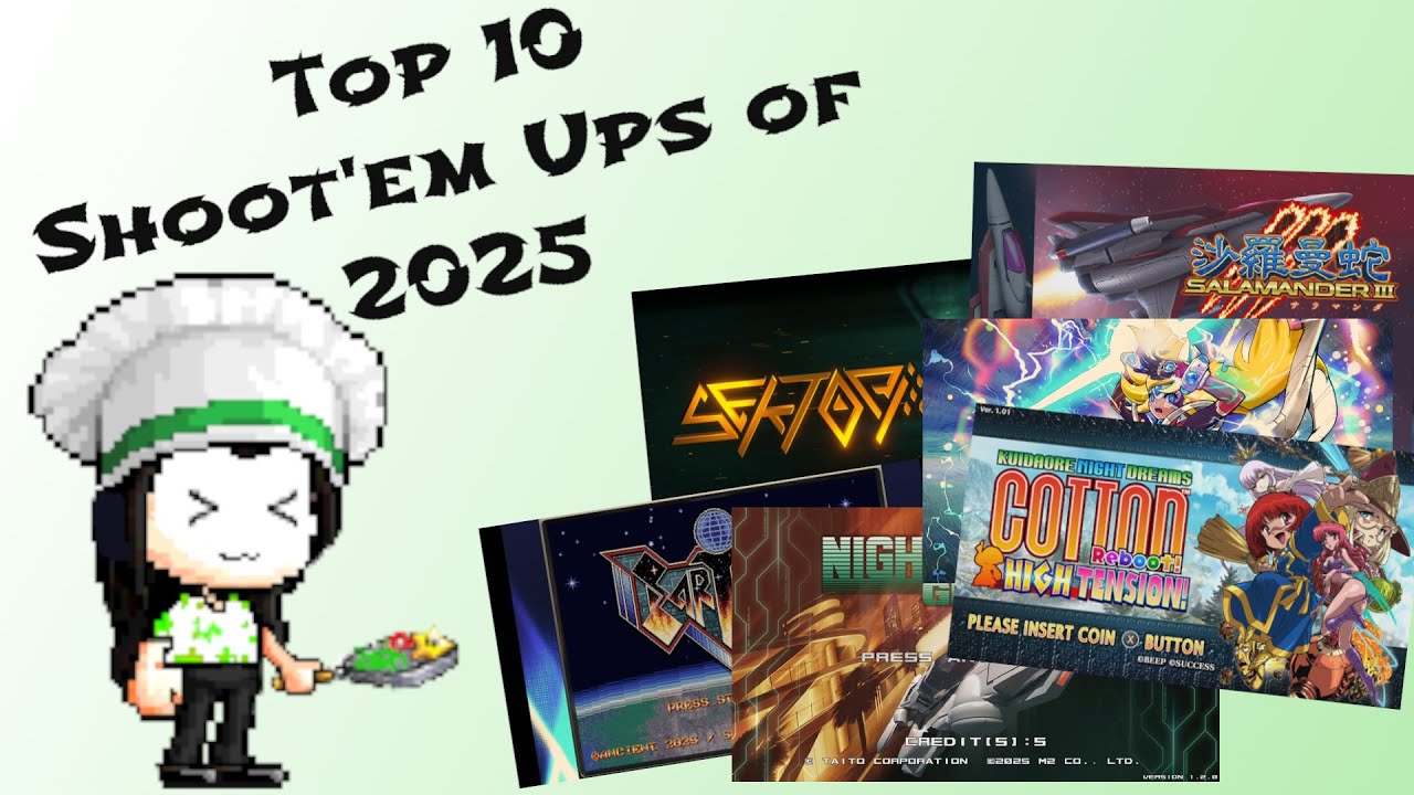 Топ-10 шутеров 2025 года - Shoot'em Up Saturday