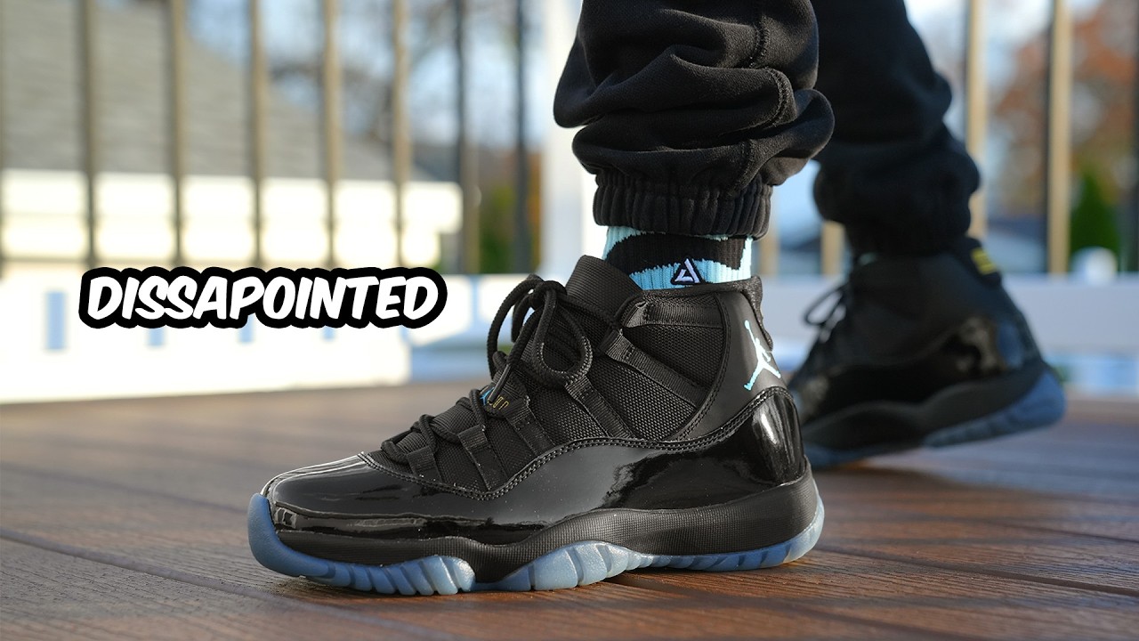 Обзор Air Jordan 11 Gamma 2025 и модель на ногах