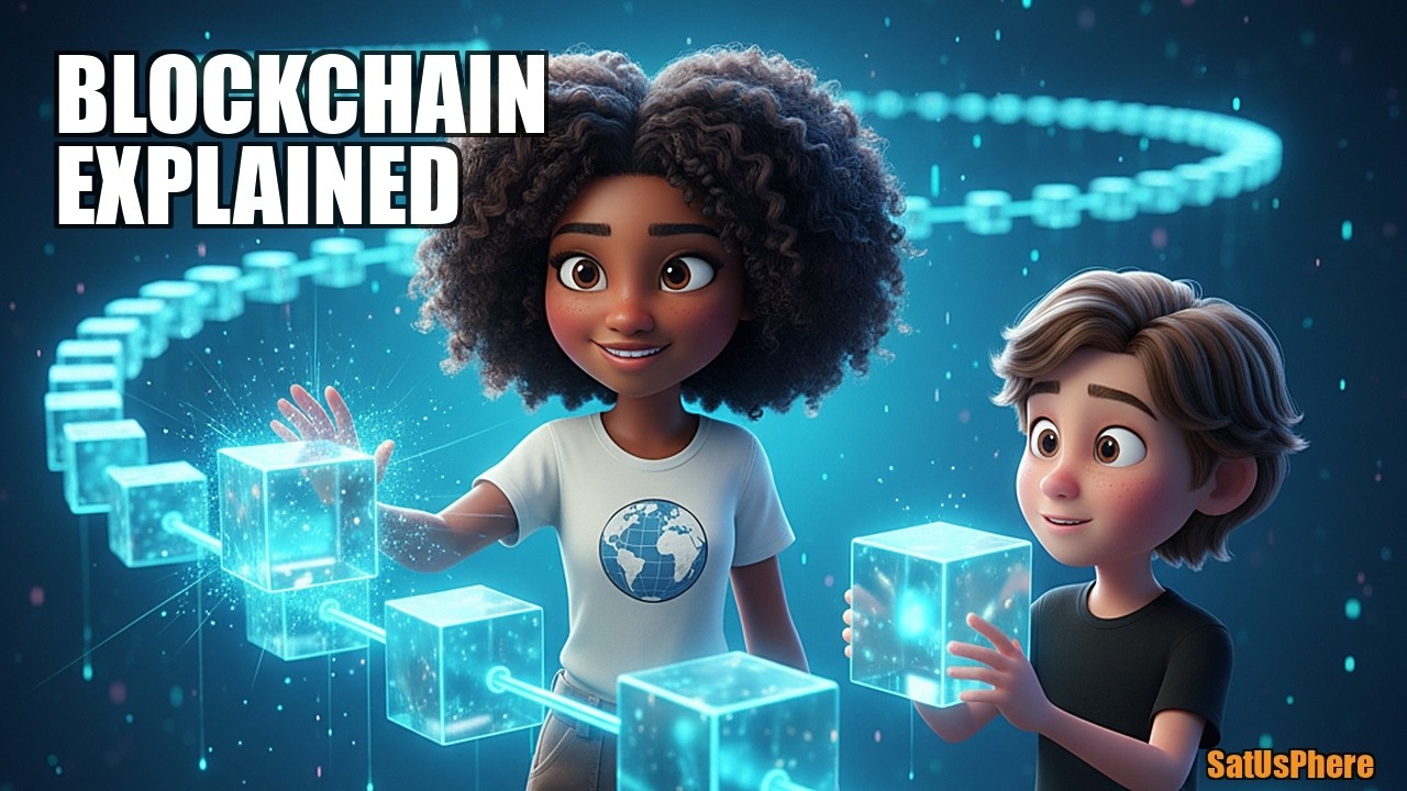 What Is a Blockchain? The Digital Ledger Explained (3D Animation)