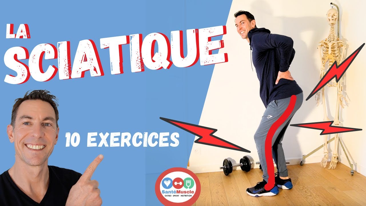 Sciatique: 10 exercices/étirements indispensables soulager les douleurs, mieux traiter sa sciatique