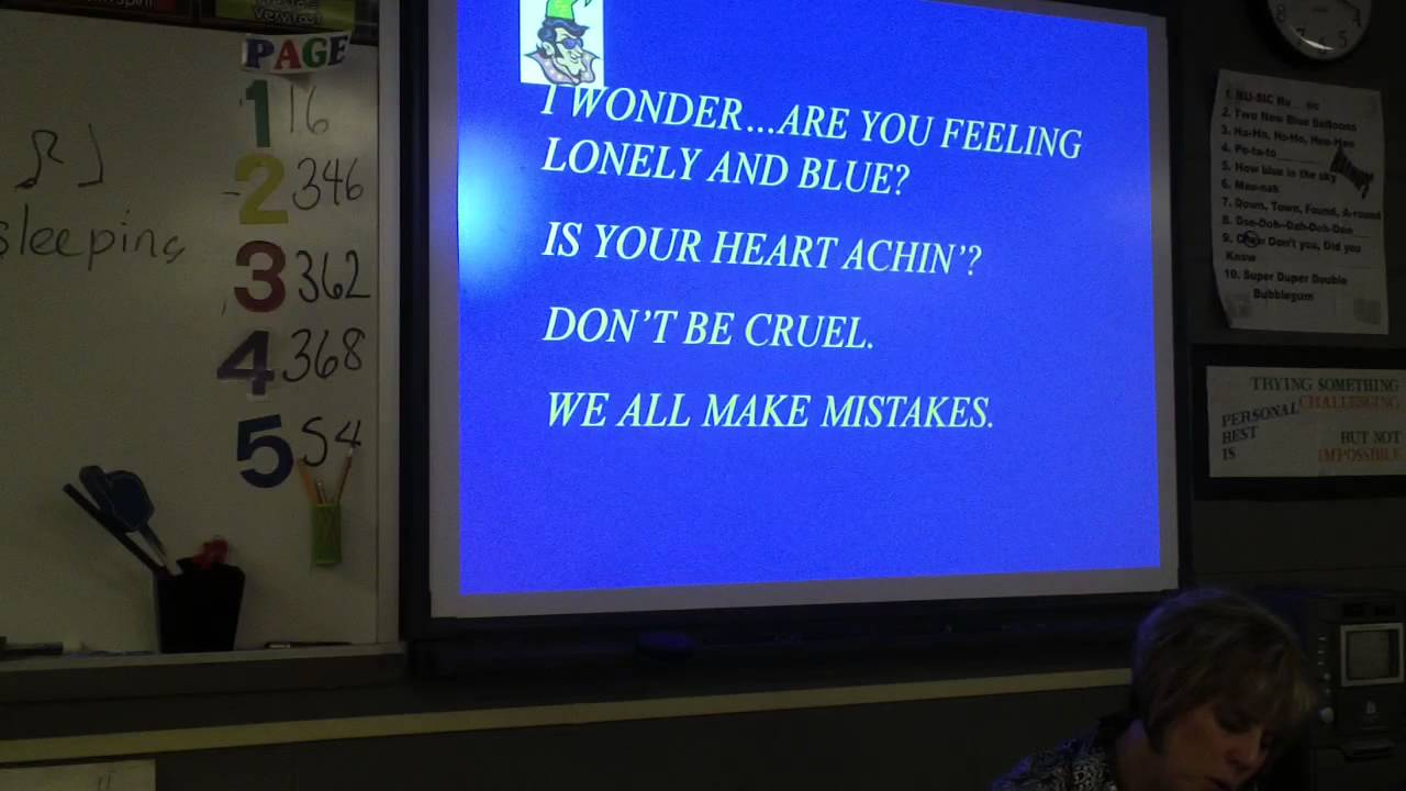 Song 4 Are You Lonely and Blue
