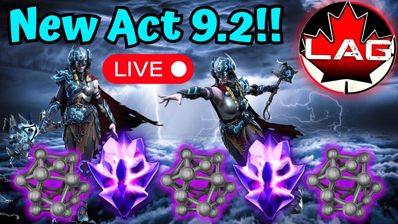 NEW Act 9.2 LIVE!!! New Boss Fight! Completion Offer?? - Marvel Contest of Champions