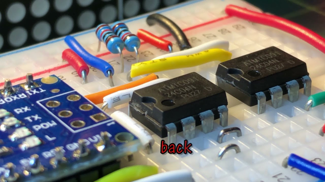 Программирование EEPROM AT24C04 с помощью Arduino